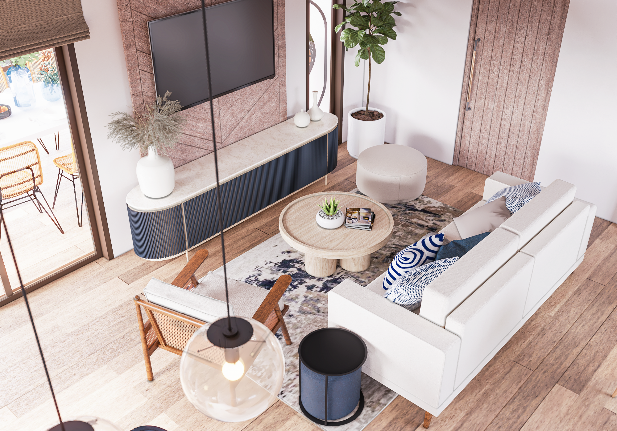 Whispering “Home” interior overview